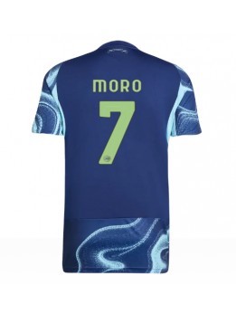 Billige Ajax Raul Moro #7 Bortedrakt 2025-26 Kortermet